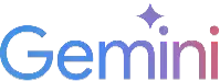 Logo von Google Gemini mit bunten Buchstaben und einem Sternsymbol.